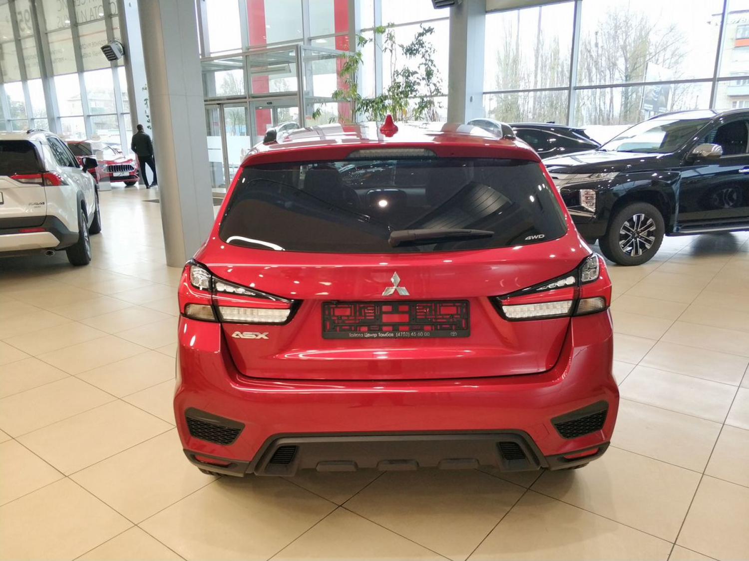 Mitsubishi ASX, I Рестайлинг 3 2.0 CVT (150 л.с.) 4WD 2023 Красный | Новые  иномарки в Тамбове | mitsubishi-1418001589